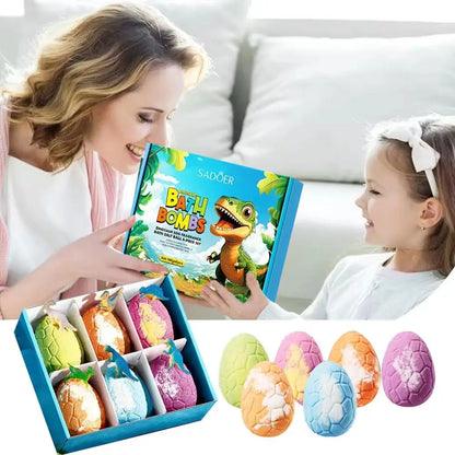 Bombes de bain œuf de dinausore