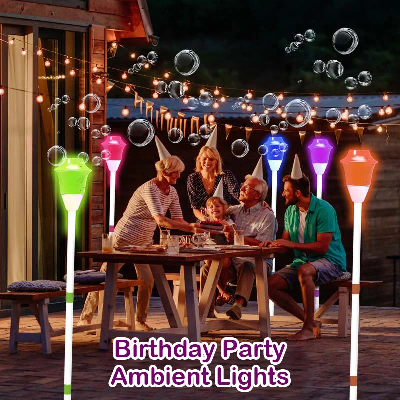 Lampadaires à bulles
